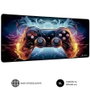 Subblim GameCore XL Alfombrilla de ratón Negro, Multicolor